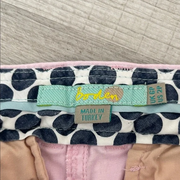 Boden Pink Chino Pants, size 2. - Picture 2 of 13